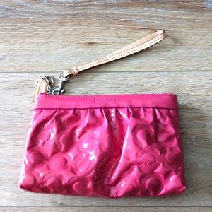 Coach Patent Leather Wristlet